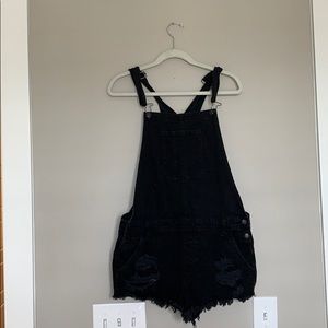 Black overalls!
